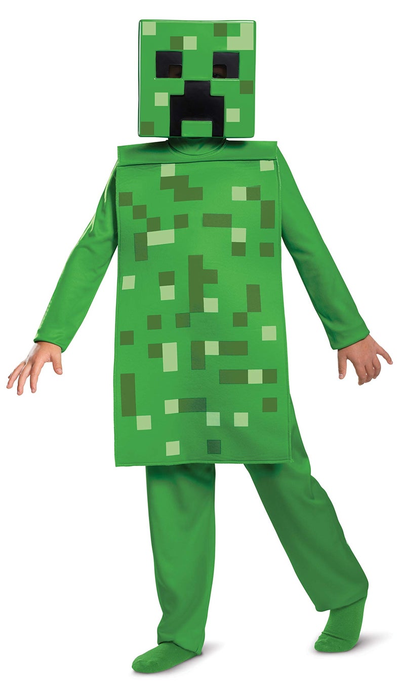 Disguise Minecraft Creeper Boys' Jumpsuit Costume
